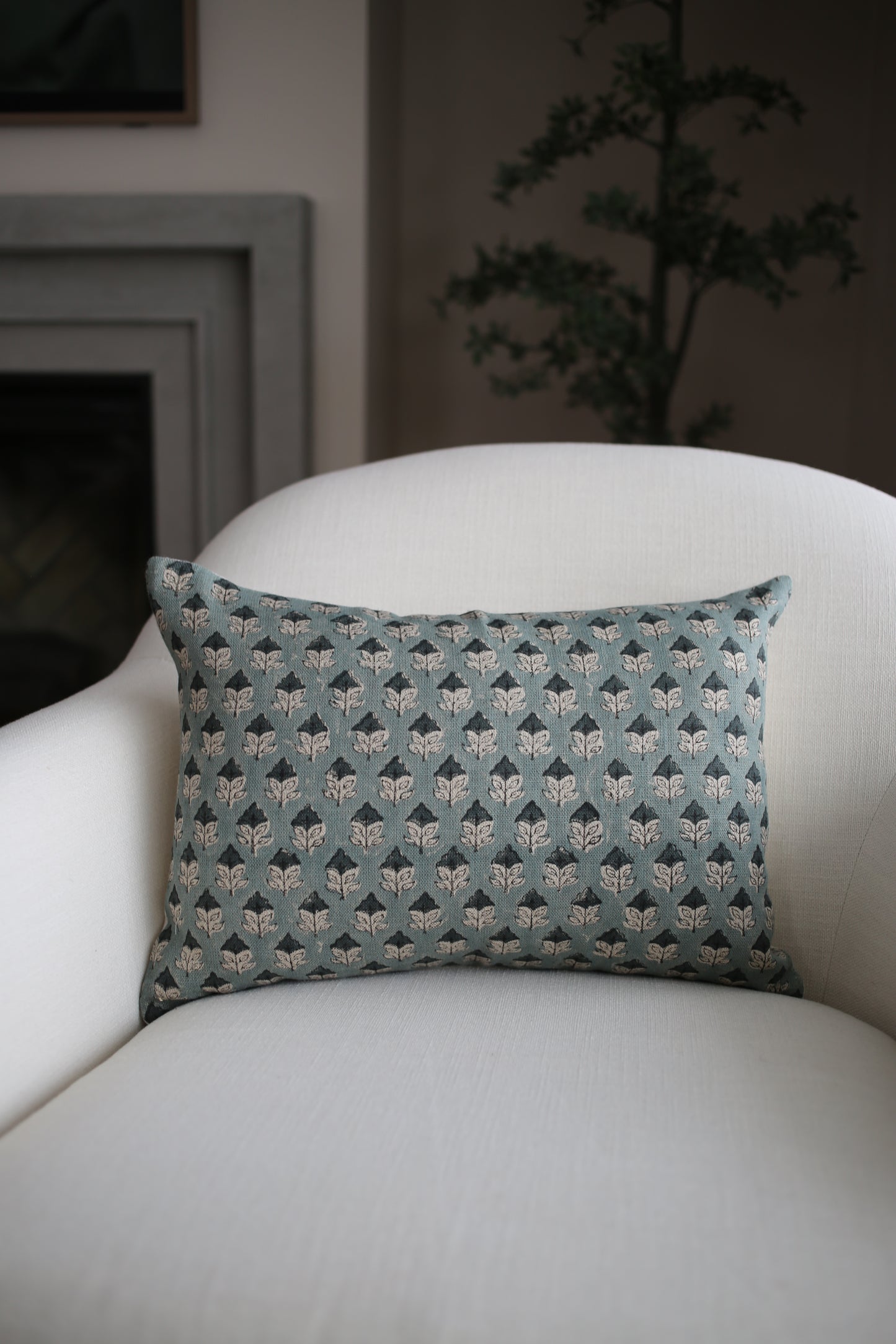 Indigo Pillow Cover